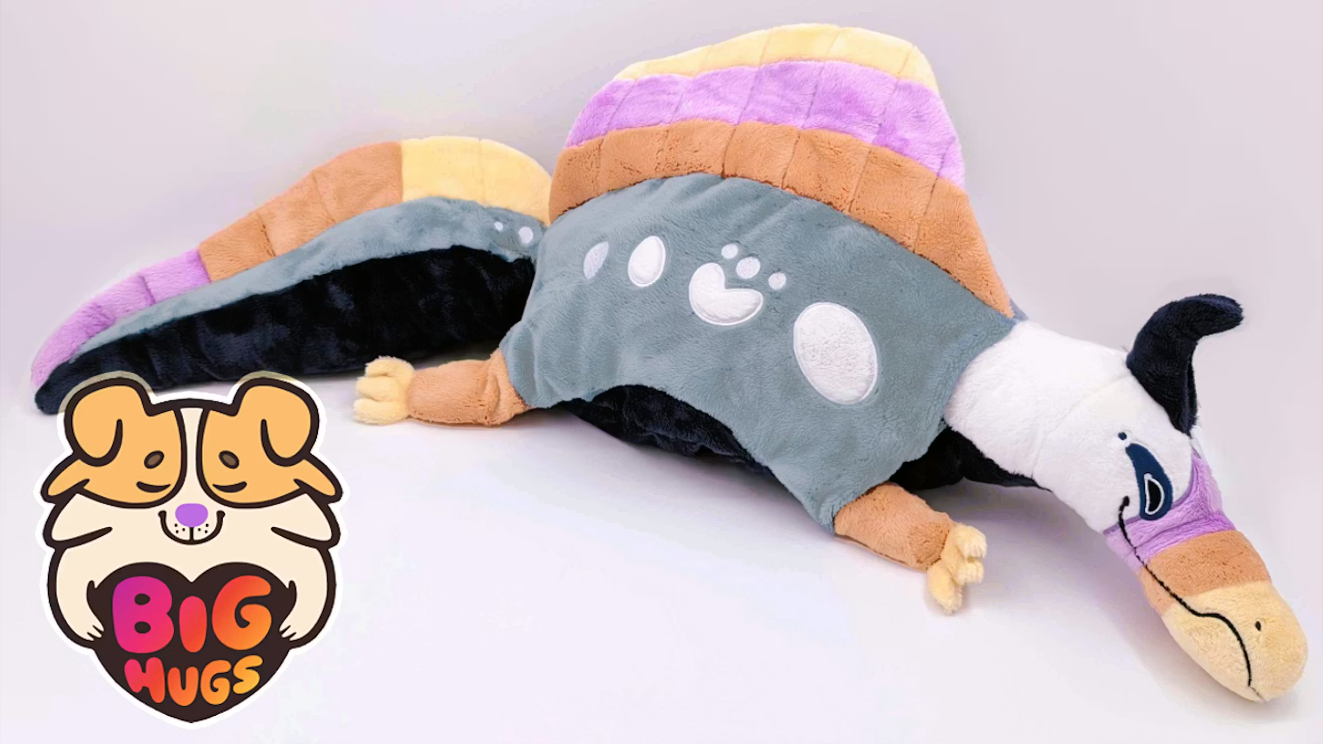 Get Ready for BIG HUGS Weighted Plushies -- huge, cuddly, comforting pals!