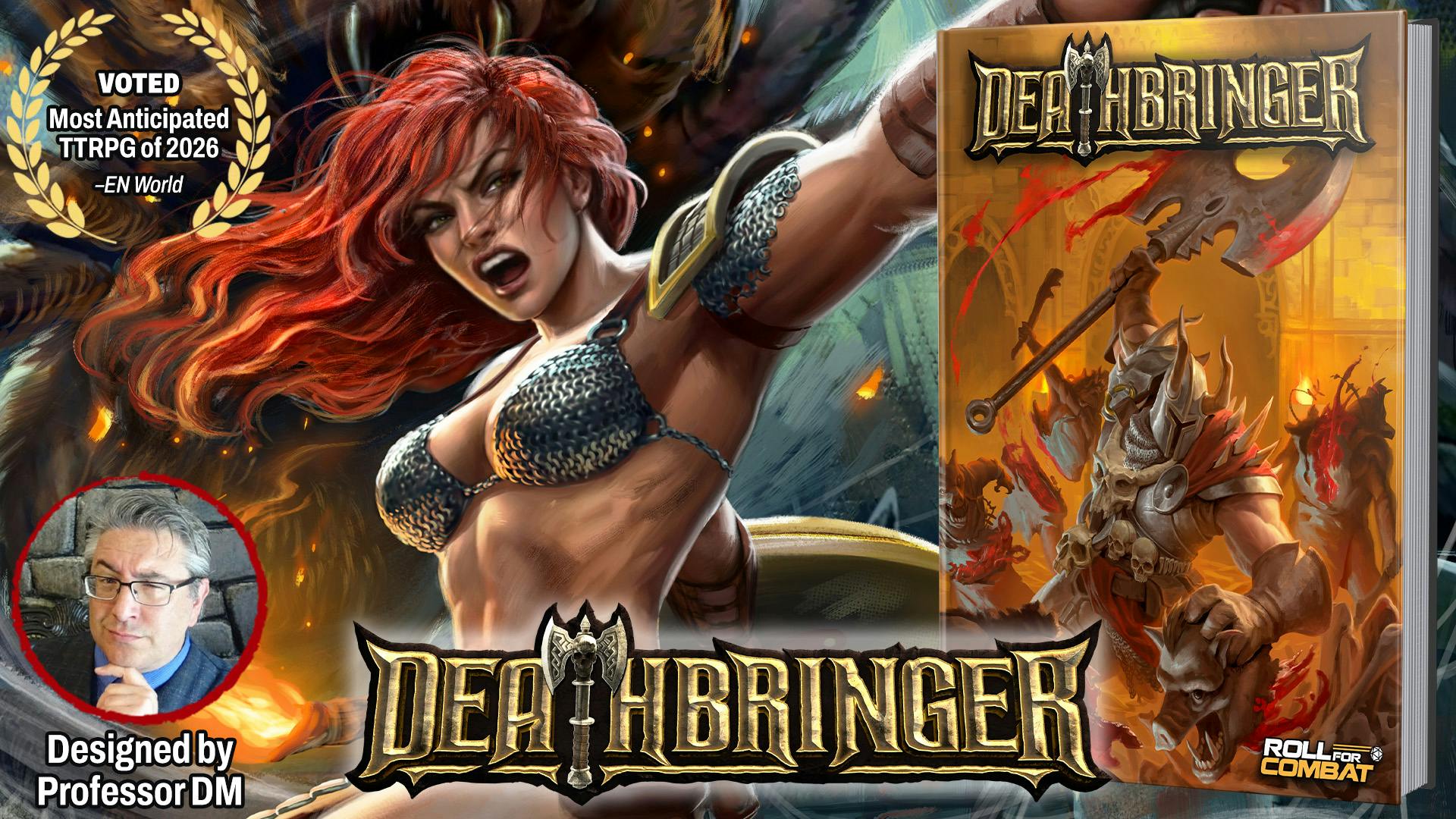 Get Ready for the Deathbringer TTRPG!