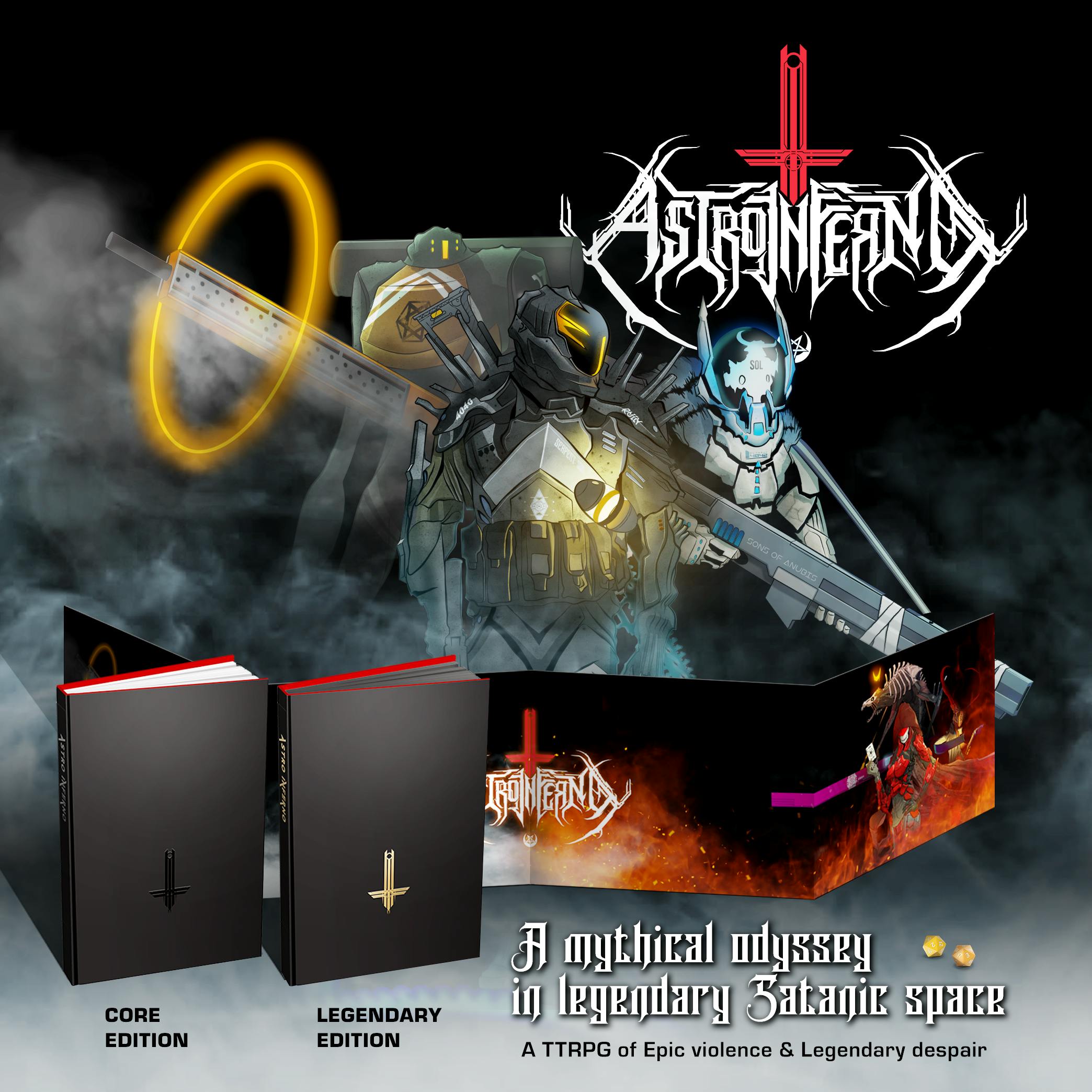 TTRPG of Epic violence & Legendary despair