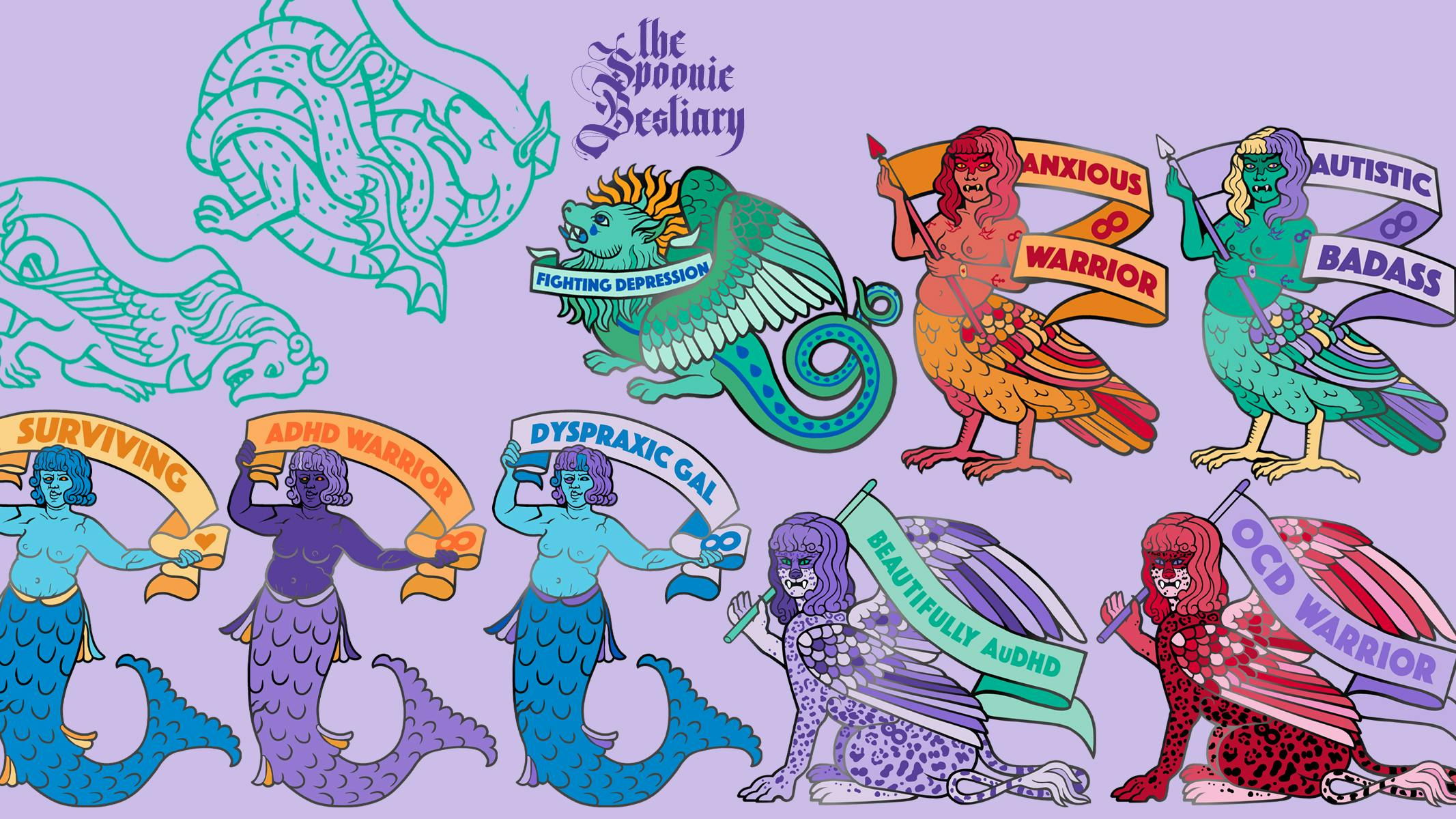 Get Ready for Spoonie Bestiary 2