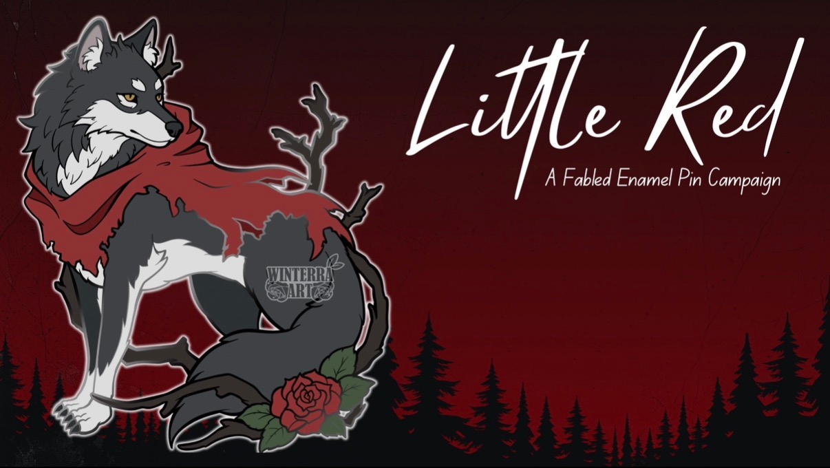 Get Ready for Little Red: Enamel Pins