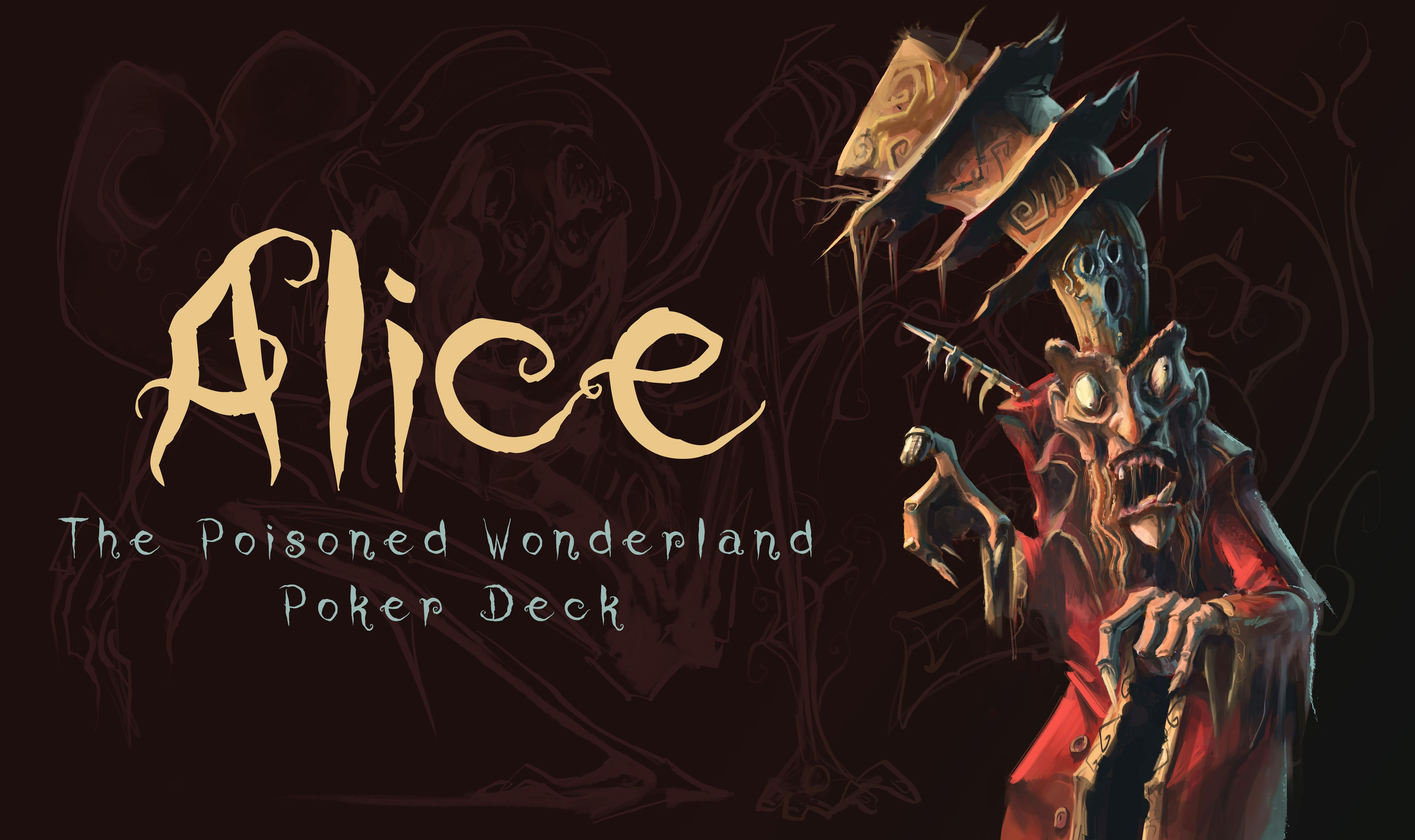 Get Ready for ALICE - The Poisoned Wonderland Poker Deck