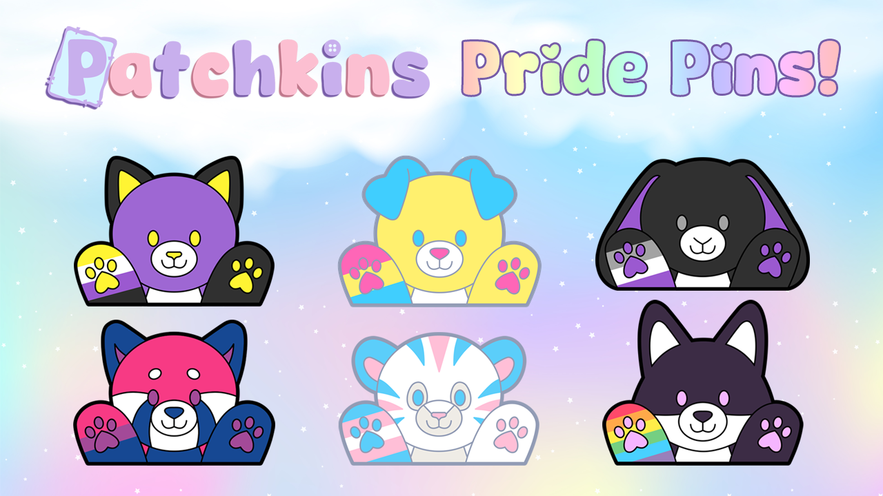 Get Ready for Patchkins Pride Pins!
