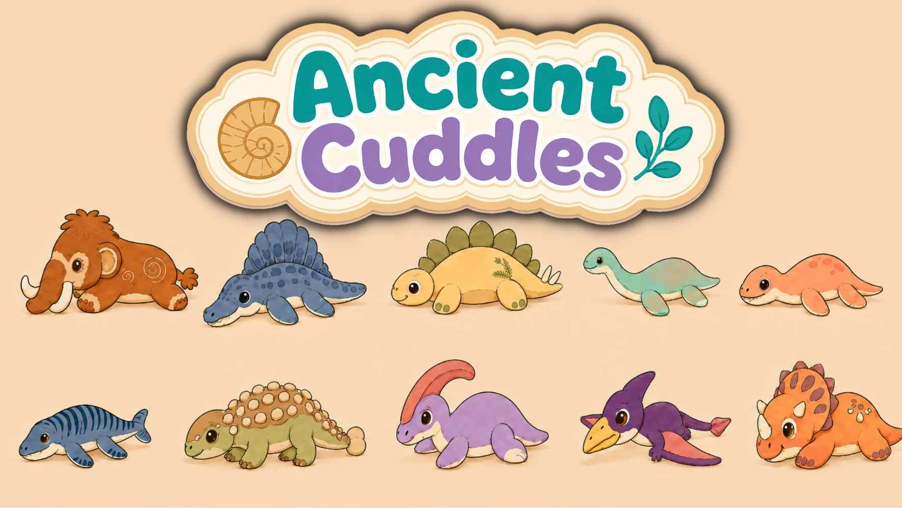 Ancient Cuddles Plushie Collection