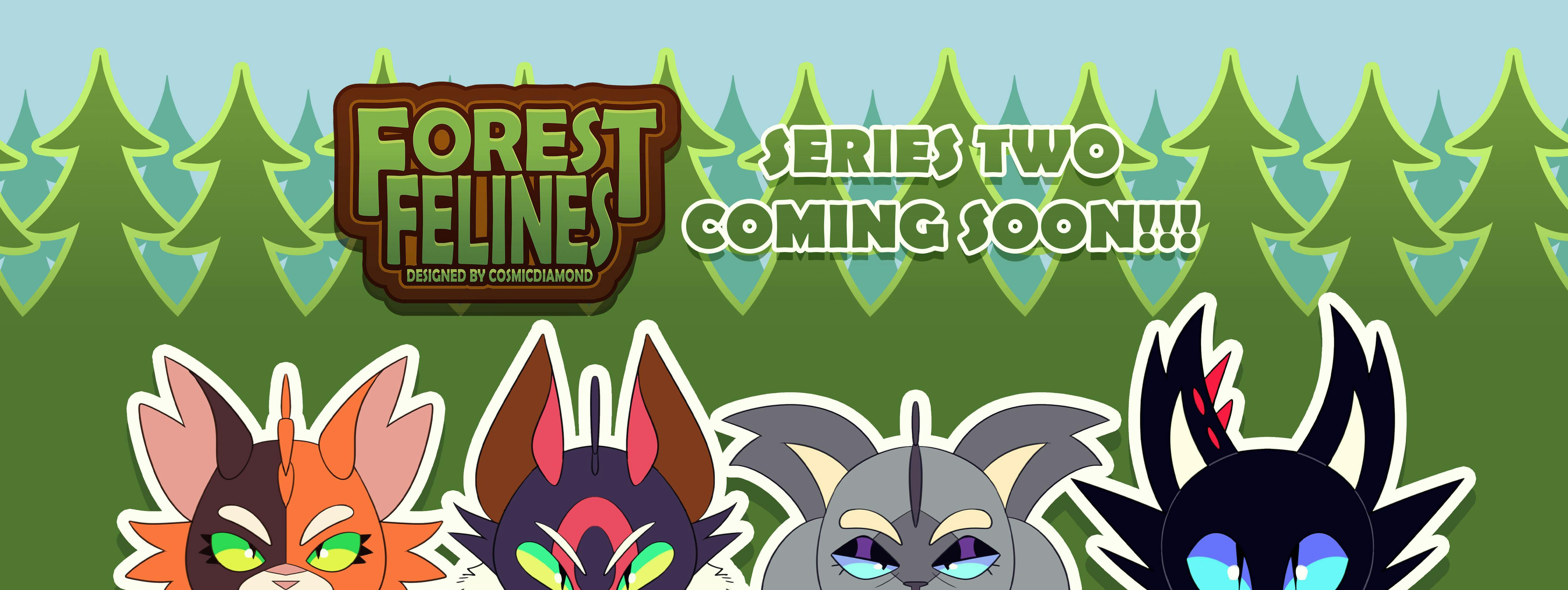 Get Ready for: Forest Felines Series 2 - Dark Forest Invasion