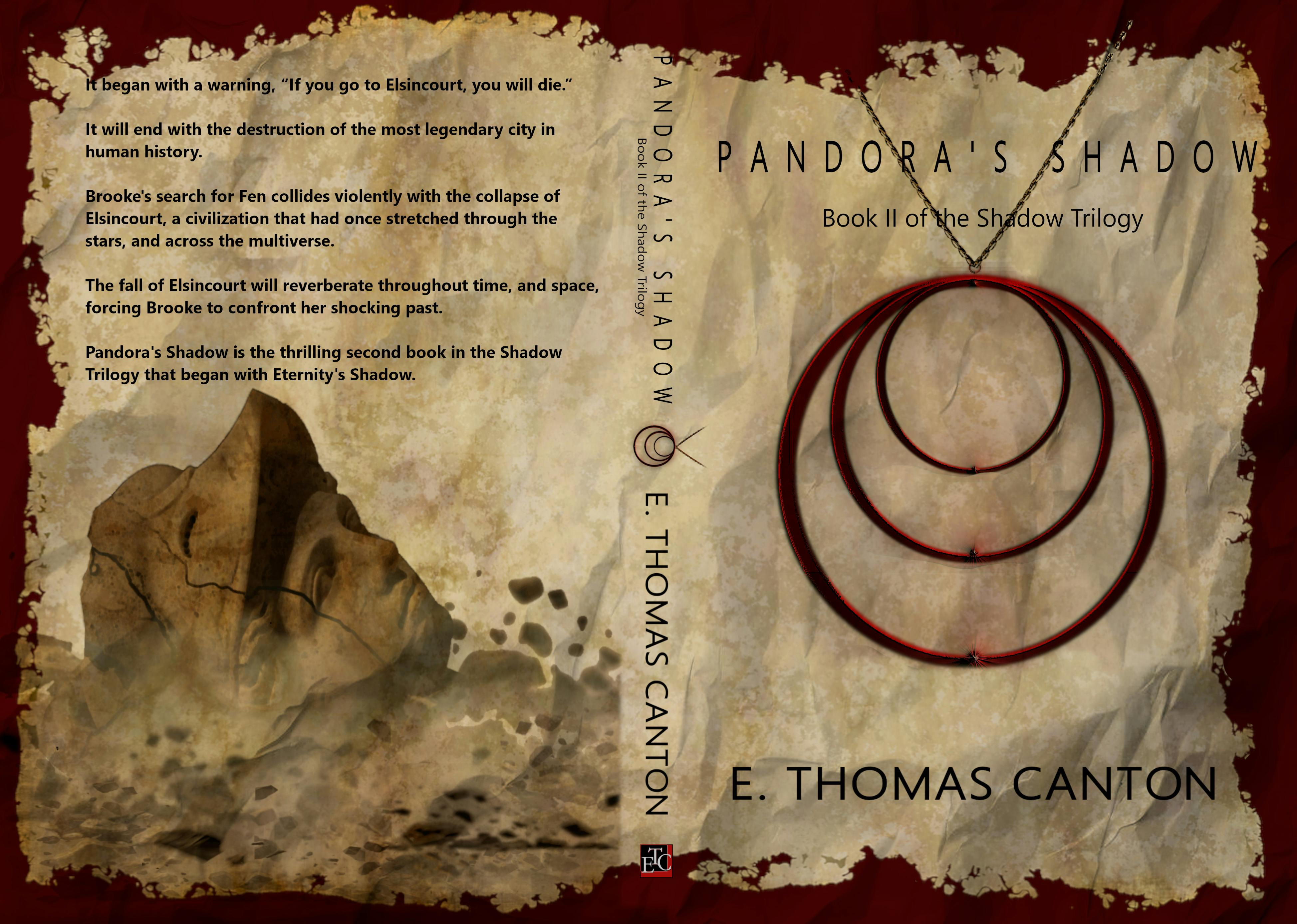 Get Ready for Pandora's Shadow - a novel. A sequel to Eternity's Shadow.