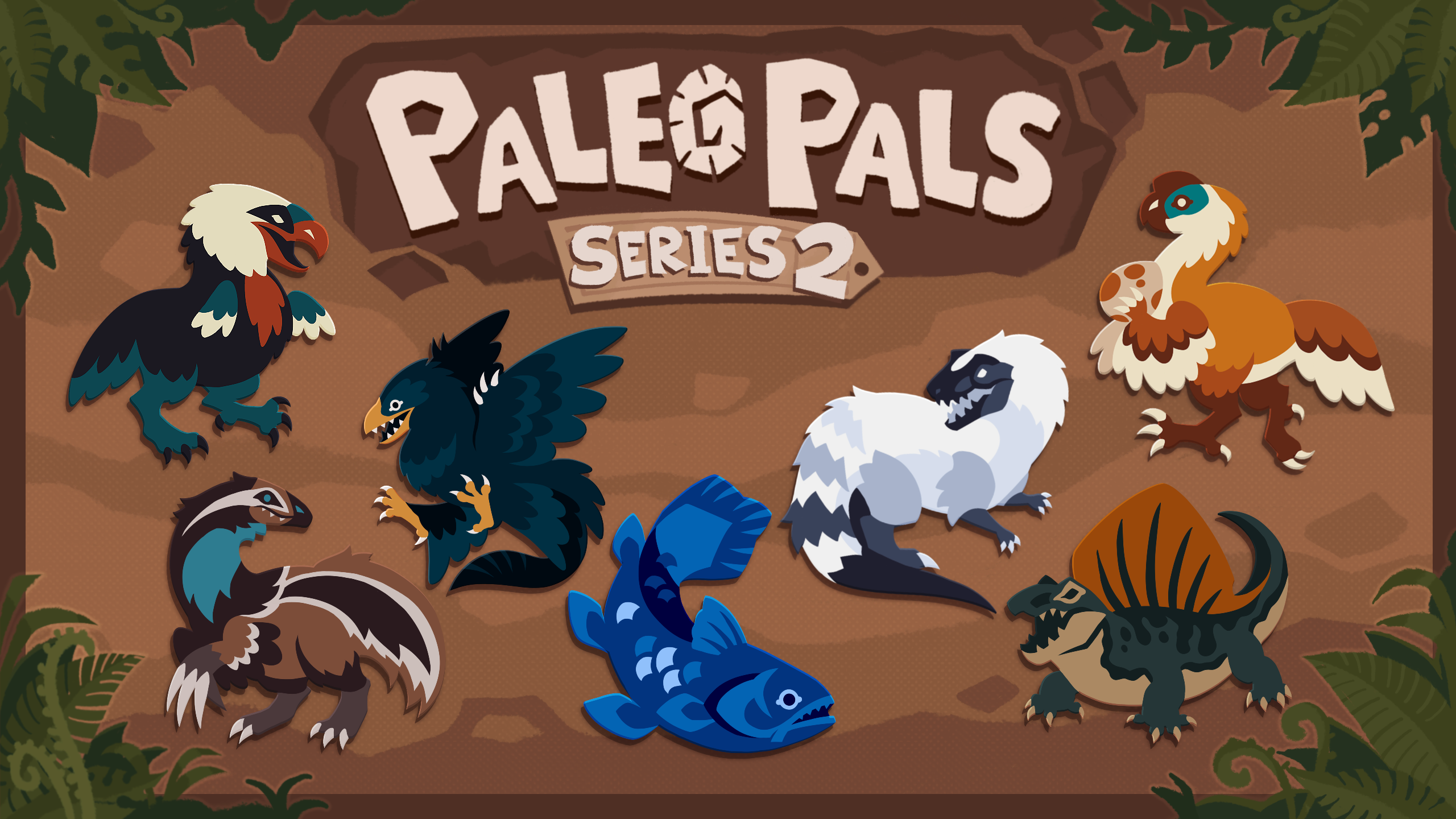 Paleo Pals Series 2 | Prehistoric Pin Collection