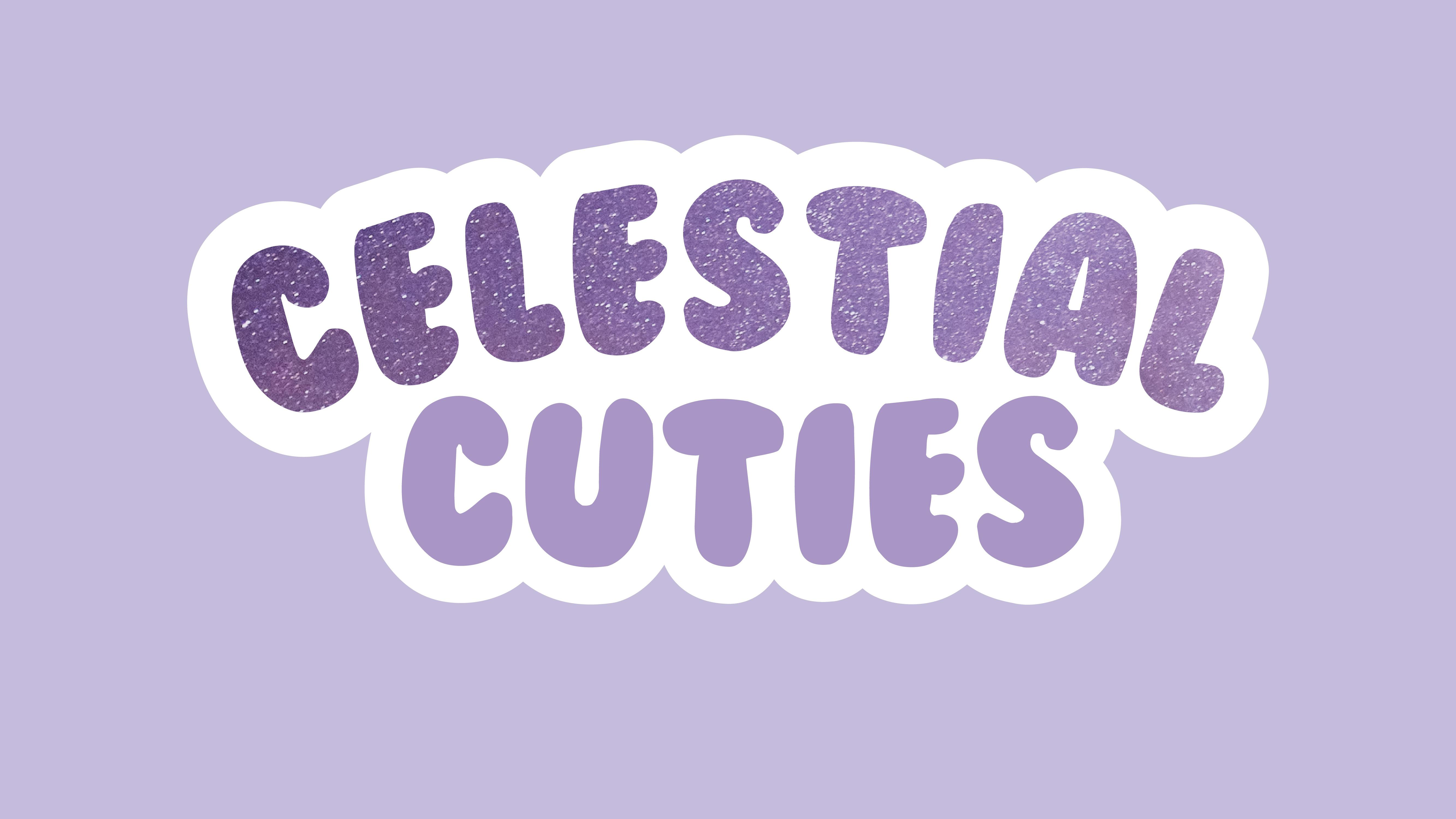 Get Ready for Celestial Cuties - some far out animal space pun stickers