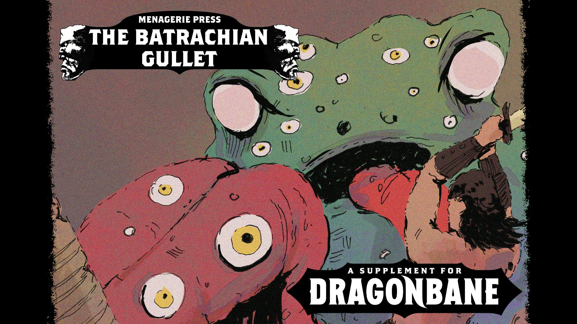 Get Ready for The Batrachian Gullet for Dragonbane RPG