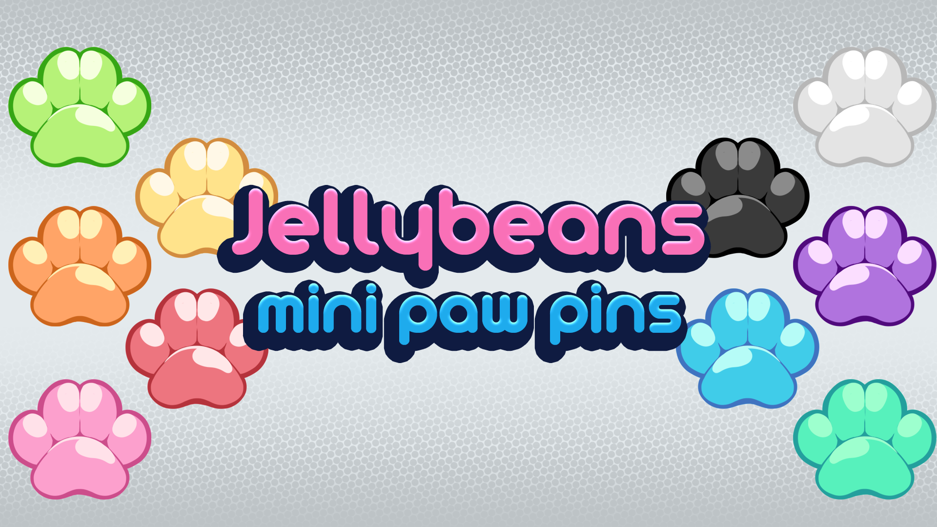 Get Ready for Jelly Beans - Mini Paw Pins