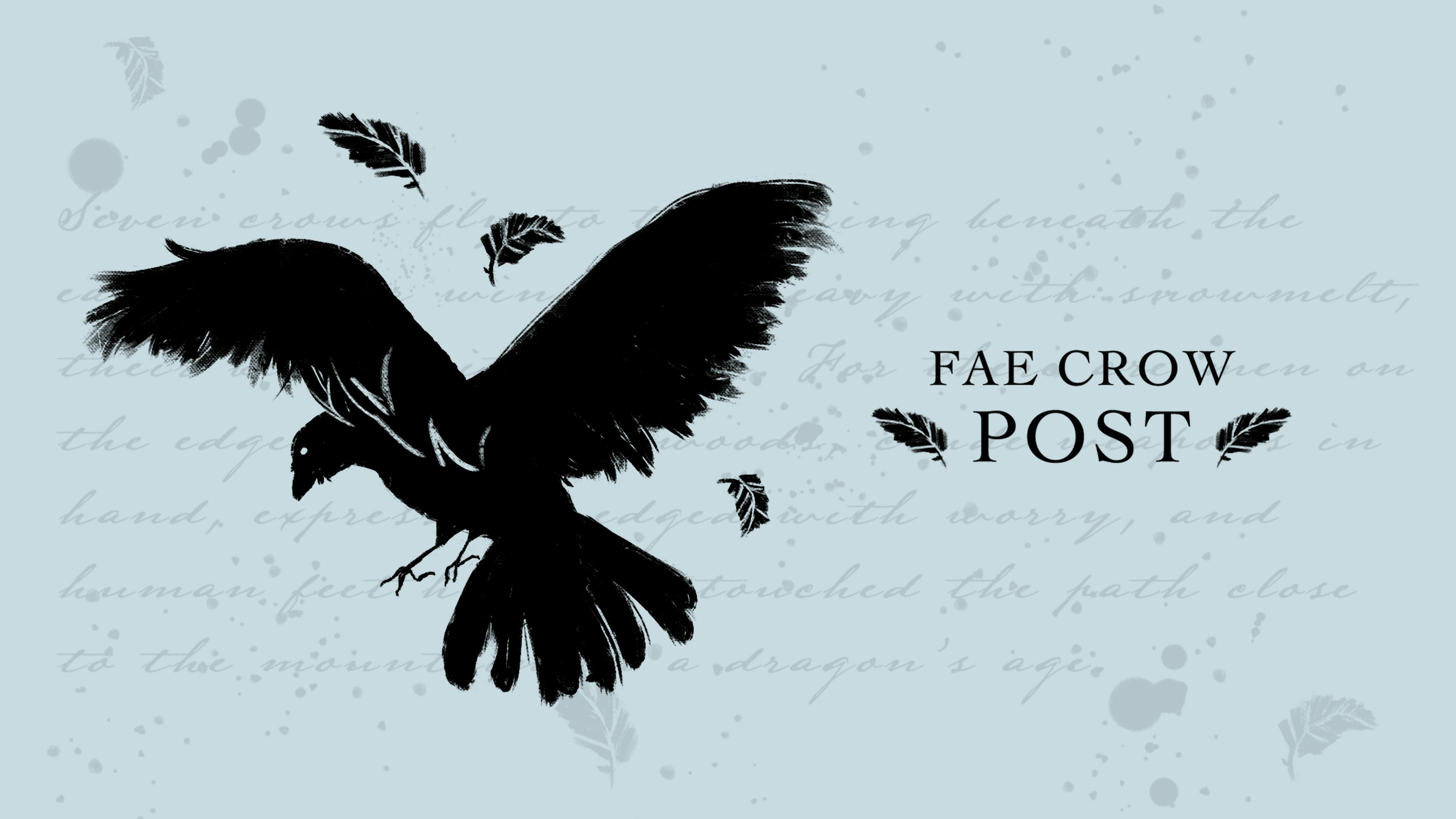 Get Ready for Fae Crow Post - Illustrated Stories Snail Mail Club