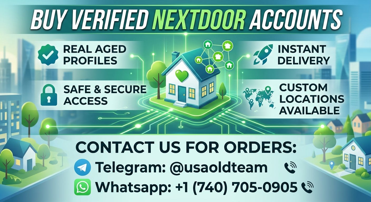 Get Ready for Nextdoor Accounts