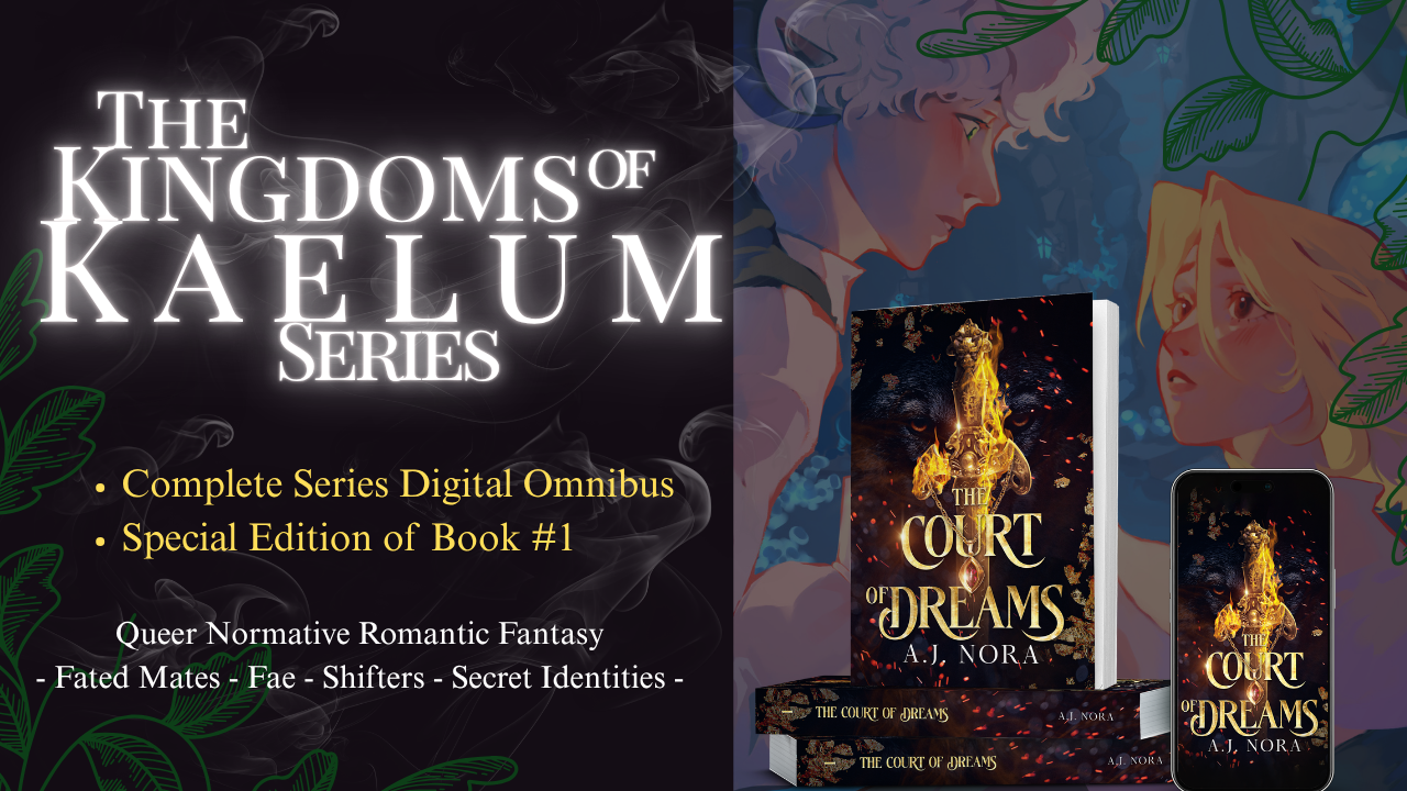 What lives beyond the shadows? Escape into Faerie with this Completed Series!