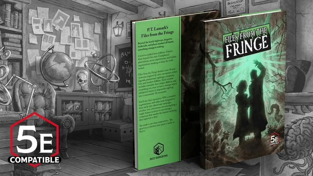 Get Ready for P.T. Lamark’s Files from the Fringe: A 5e Sourcebook