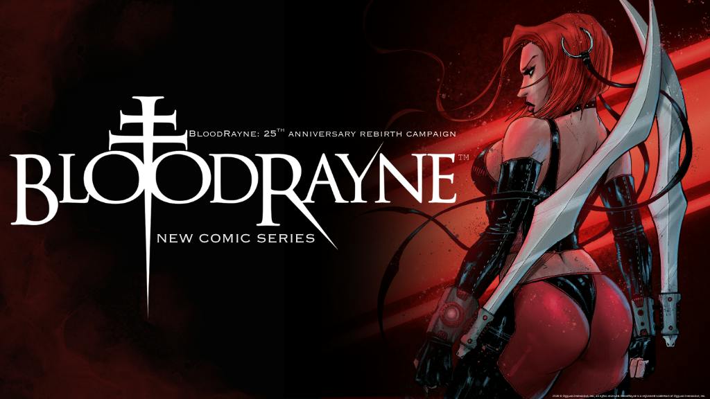 Get Ready for BLOODRAYNE: 25TH ANNIVERSARY upcoming Kickstarter campaign!🩸NEW COMIC SERIES 🩸
