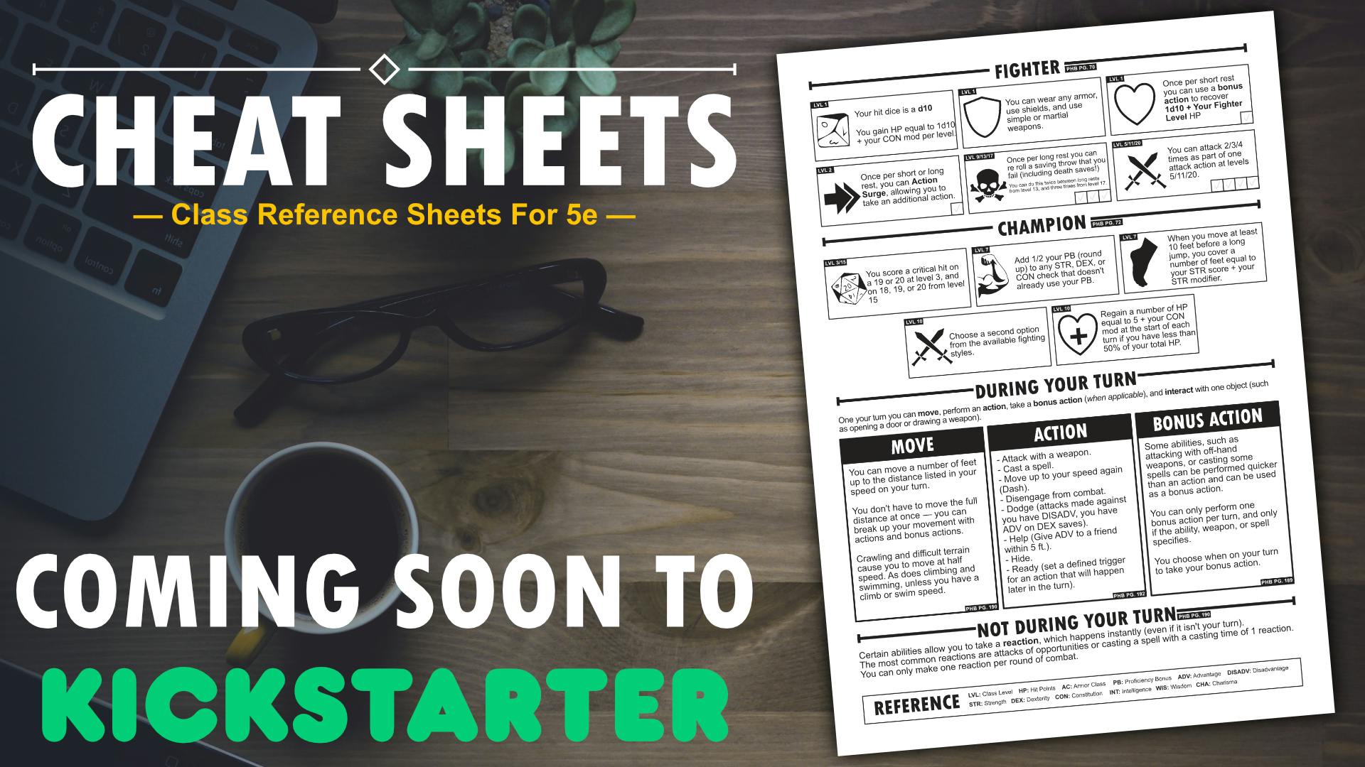 Make Learning & Playing 5e Easier Than Ever!