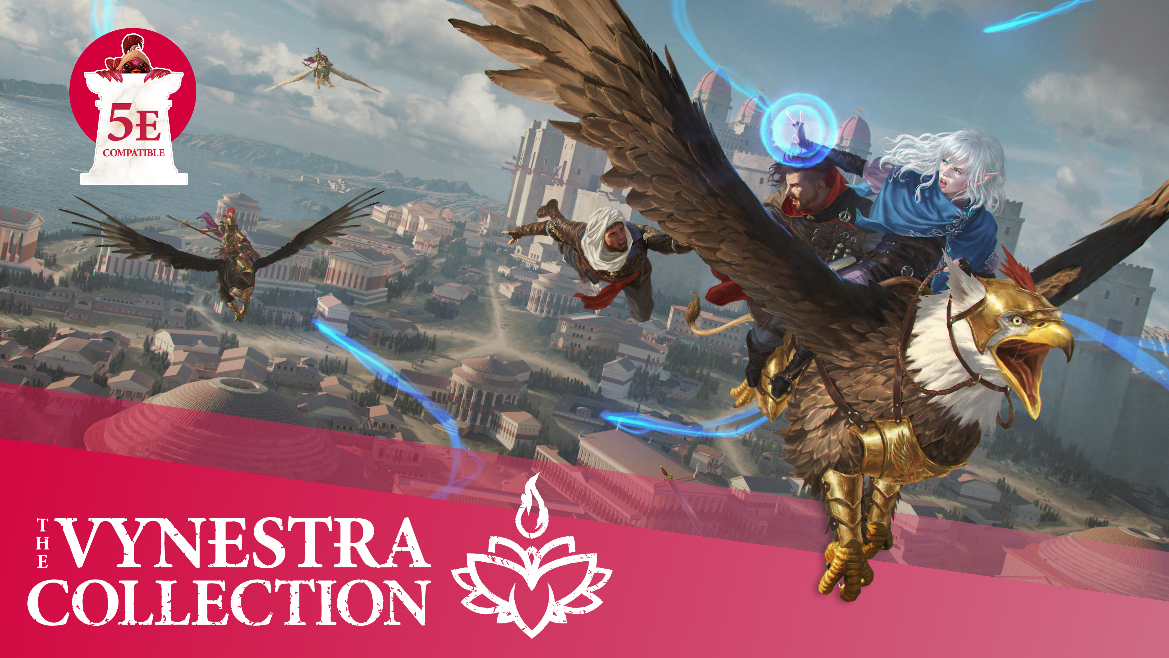 The Vynestra Collection: A Rome-Inspired 5e City Setting, World Book, Bestiary, Adventure Path, and More!