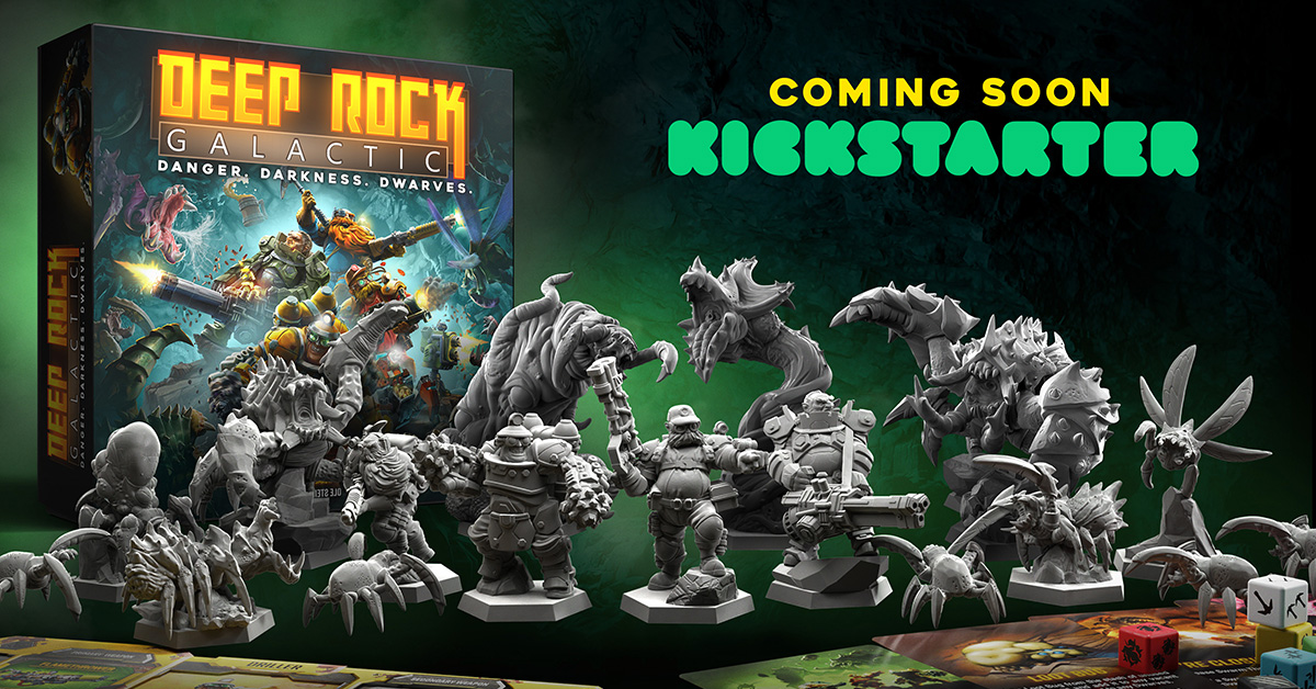 Get Ready for DEEP ROCK GALACTIC - THE BOARD GAME