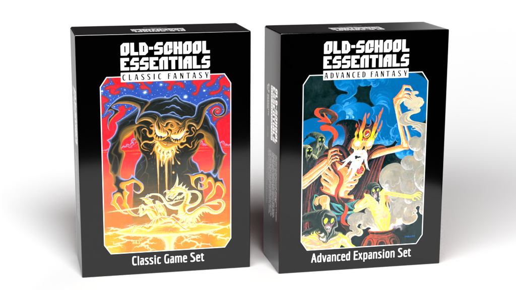 Get Ready for Old-School Essentials Fantasy RPG Box Sets