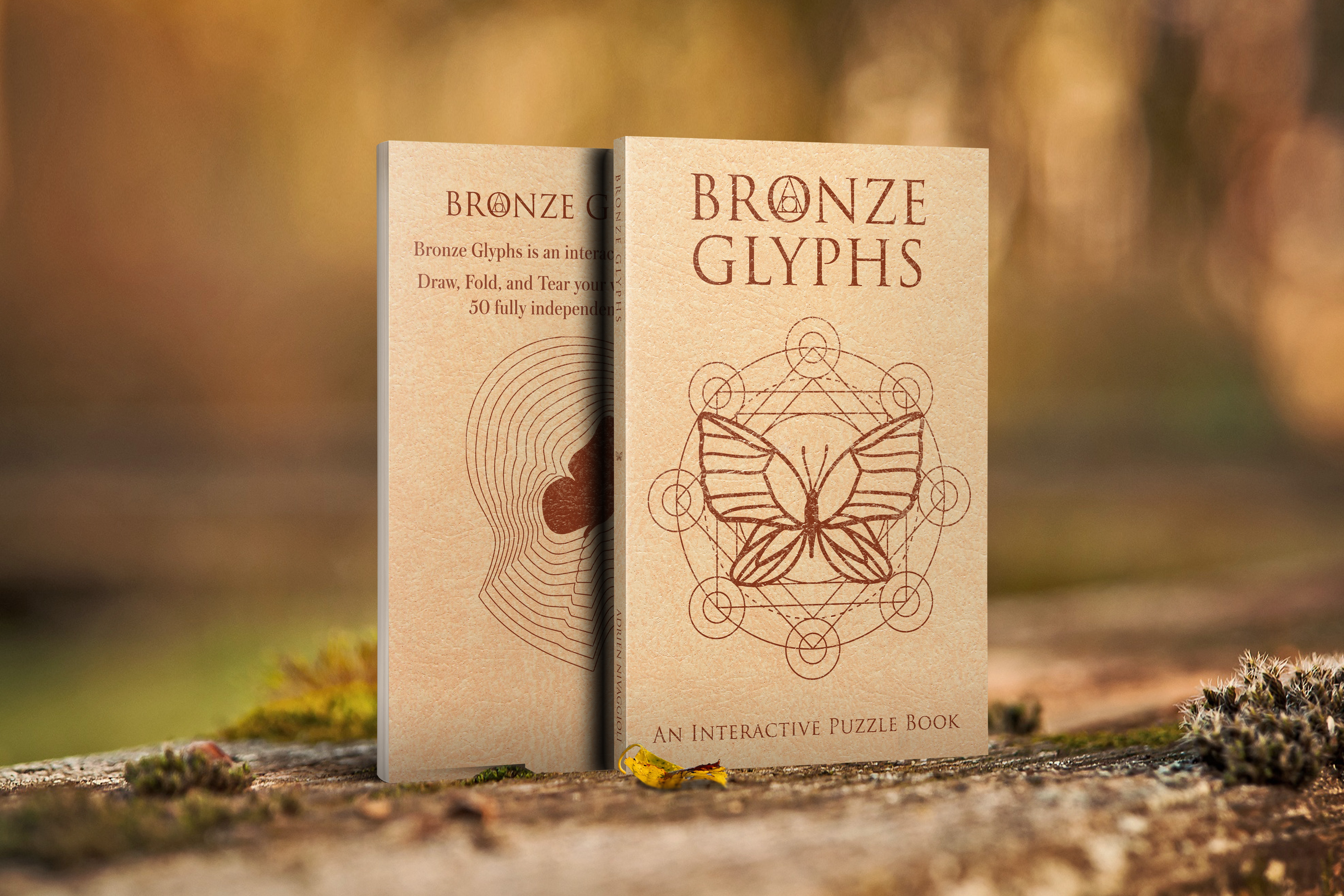 Bronze Glyphs: An Interactive Puzzle Book
