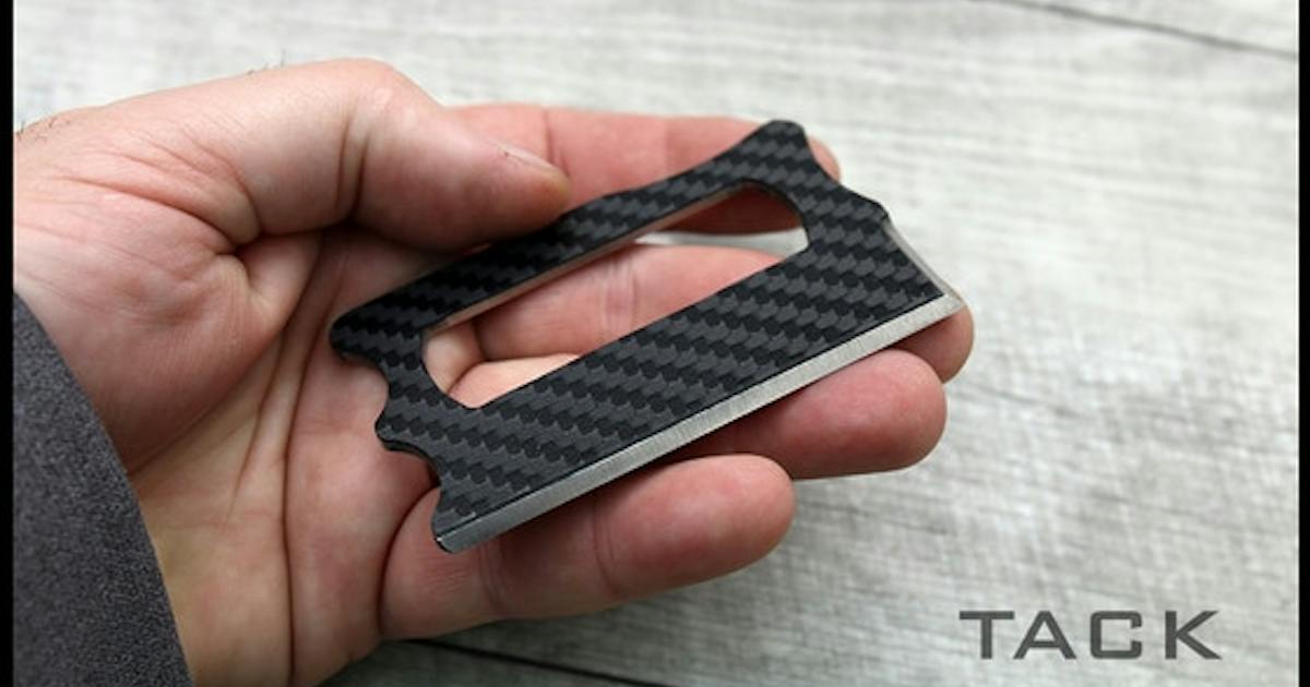 Tool Less Rails Project Updates for TACK - Titanium Credit Card Size Knife Tool For ...