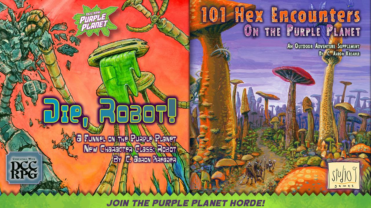 BackerKit Pledge Manager for Die, Robot! (A DCC Funnel) & 101 Hex ...