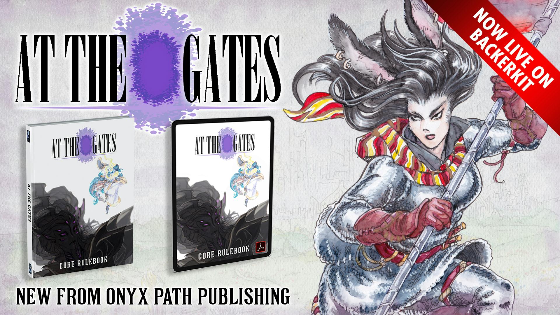 Preorder At The Gates on BackerKit