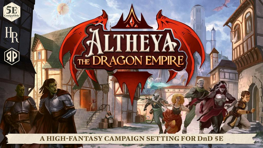 Happy to be the 945th 😎 on @BackerKit for Altheya: The Dragon Empire – A High-Fantasy 5E Setting. Thanks @rollplaypress