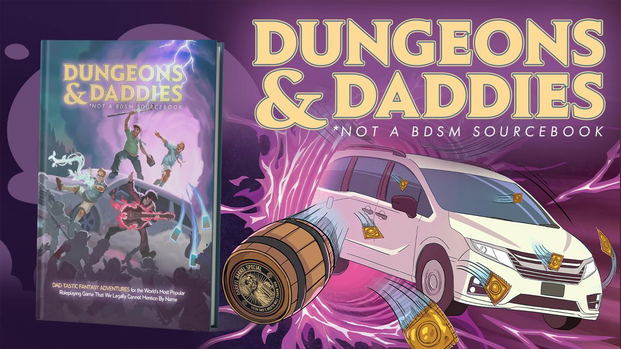 Preorder Dungeons and Daddies: Not a BDSM Sourcebook on BackerKit